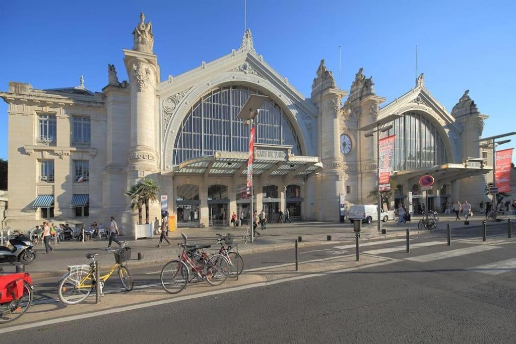 L'Intemporel - A 300M De La Gare De Tours Exteriör bild